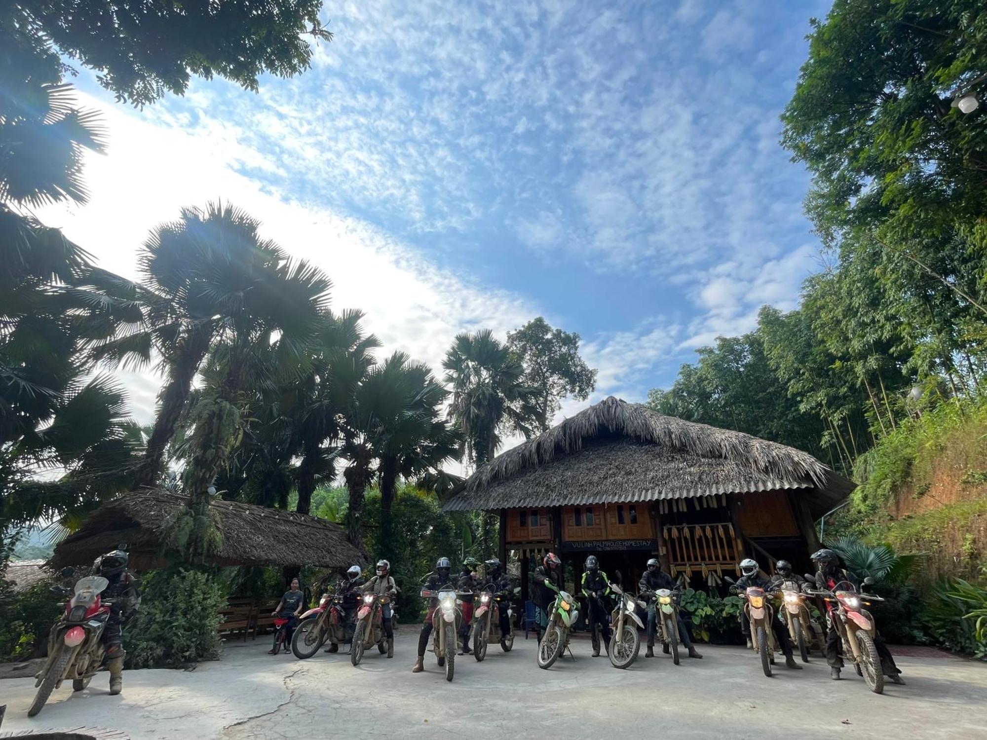 Vu Linh Palm House Homestay - Bungalow Yen Bai Eksteriør billede