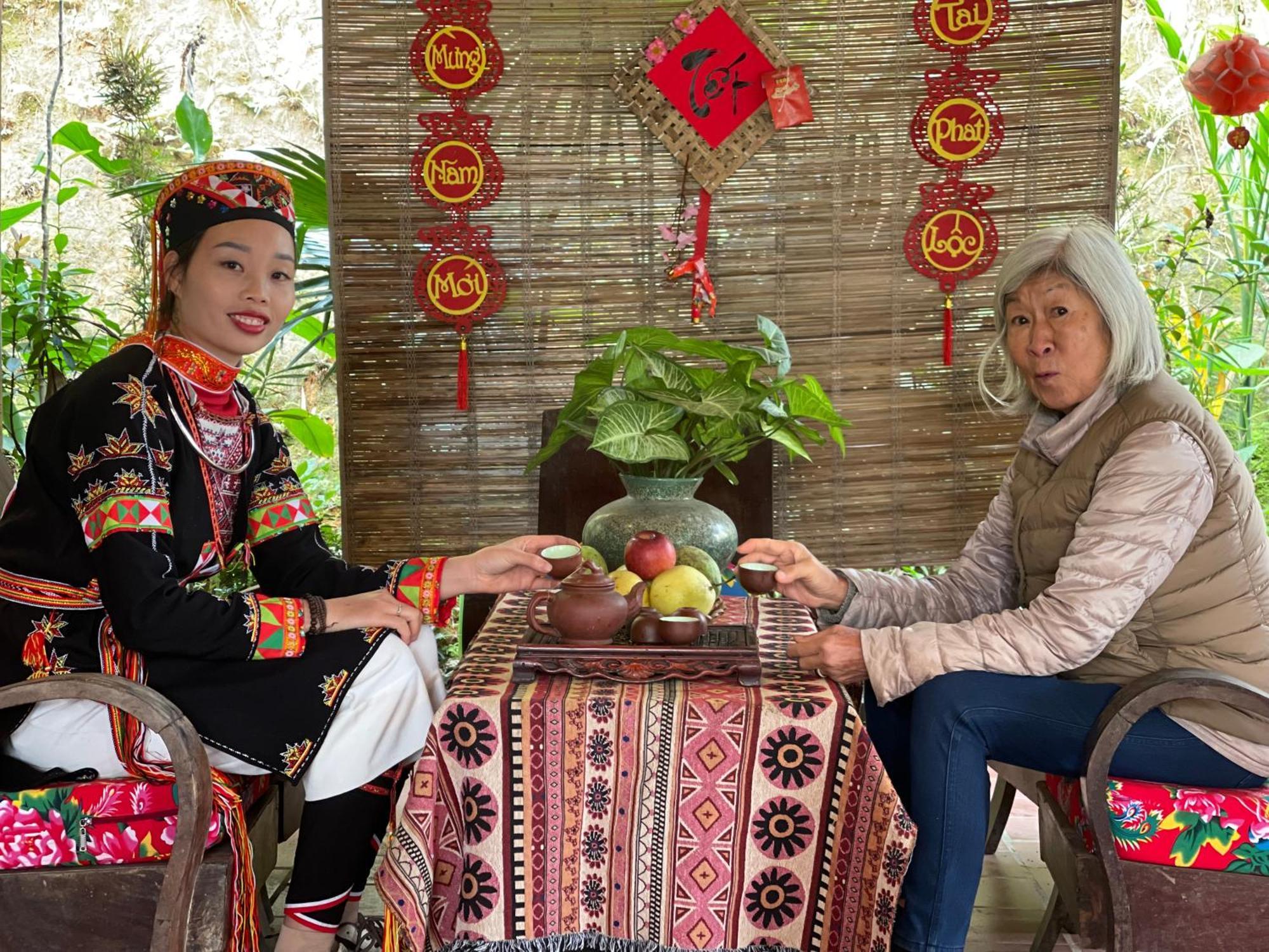 Vu Linh Palm House Homestay - Bungalow Yen Bai Eksteriør billede